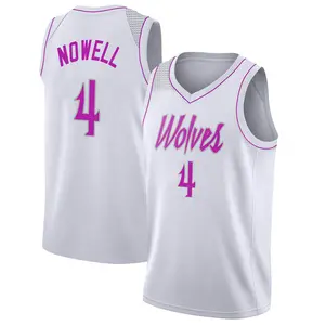 Men's Fanatics Branded Jaylen Nowell White Minnesota Timberwolves