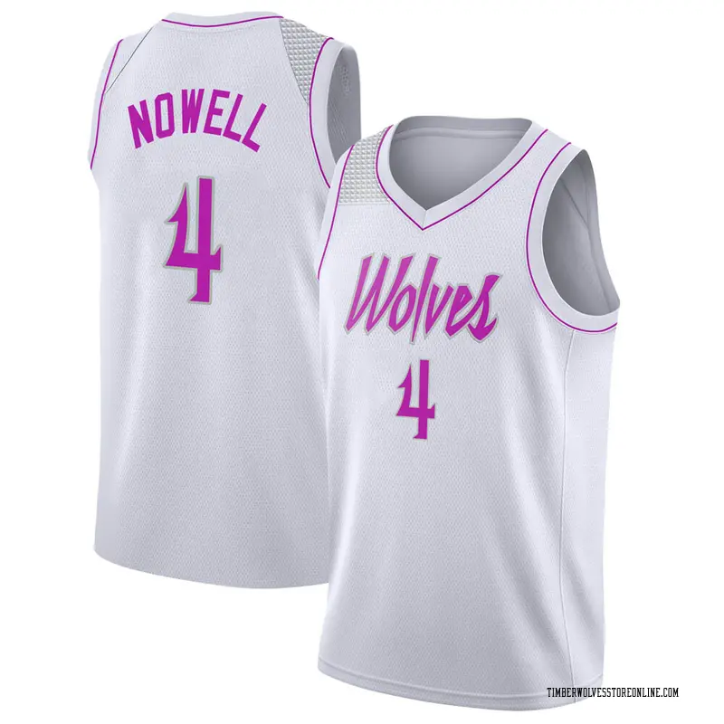 Nike Minnesota Timberwolves Swingman White Jaylen Nowell ...